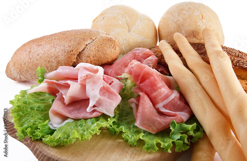 Photo: Pane e affettati Pane e affettati