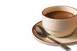 Cup of coffee isolate on white background