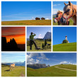 collage alpe di siusi