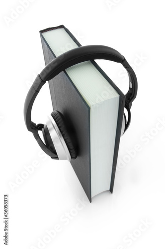 Photo: Audiobook concept (Clipping path included) Audiobook concept (Clipping path included)