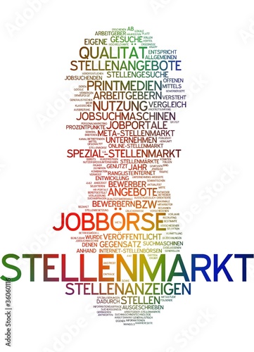 Illustration: Stellenmarkt Stellenmarkt
