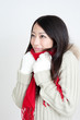 a portrait of attractive asian woman