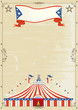 Old Circus grunge poster Old Circus grunge poster