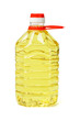 Plastic bottle of cooking oil