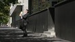 Video: Young successful man happy for his new job Young successful man happy for his new job