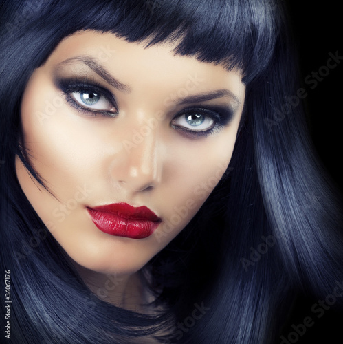 Photo: Beauty Brunette Portrait Beauty Brunette Portrait