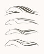 Horse symbol vector