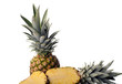 Two pineapples