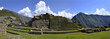 Panorama of Terraces at Macchu Picchu