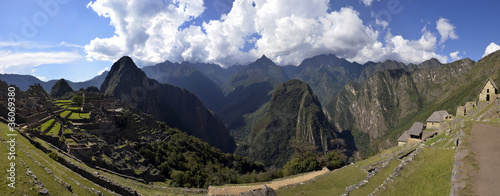 Photo: Stitched Panorama of Ruins of Machu Picchu Stitched Panorama of Ruins of Machu Picchu