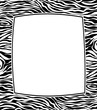frame with abstract skin texture