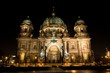 cathedral and tv tower of berlin at night (germany) cathedral and tv tower of berlin at night (germany)