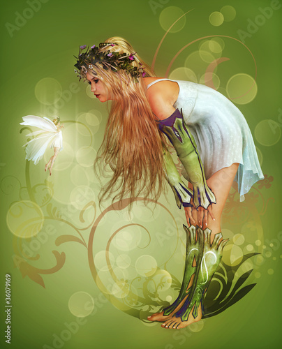 Illustration: Maid meets Fae Maid meets Fae