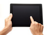 Finger and touch screen