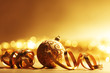 Foto: golden christmas background golden christmas background