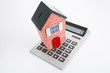 Foto: Model house and calculator Model house and calculator