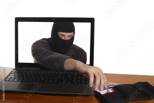 Photo: Internet Theft Internet Theft