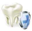 Vector: Tooth protection concept Tooth protection concept