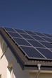 Dach mit Solarzellen