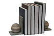 books in book self holder