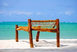 Sdraio sulla spiaggia di Zanzibar Sdraio sulla spiaggia di Zanzibar