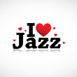 Vector: I Love Jazz icon I Love Jazz icon