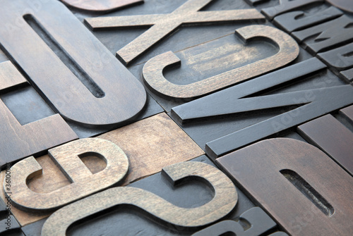 Photo: Letterpress background Letterpress background