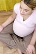 femme grossesse yoga