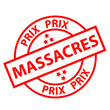 Tampon Publicitaire "PRIX MASSACRES" (bonnes affaires soldes)