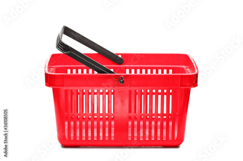 Photo: An empty shopping basket An empty shopping basket