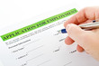 Photo: application for employment application for employment