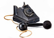 Old black phone