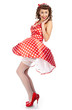 Pin-up girl. American style