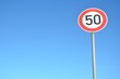 Verkehrsschild ''50''