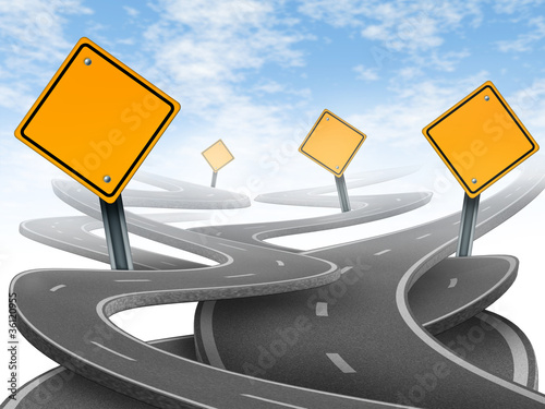 Illustration: Directions and confusion Directions and confusion
