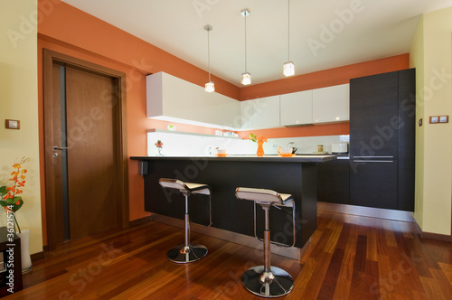 Photo: Modern kitchen interior Modern kitchen interior