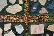 Stone walk way Stone walk way