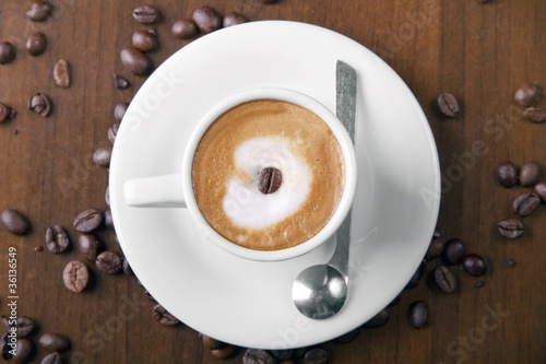Photo: Macchiato coffee Macchiato coffee