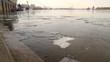 Ice drift on Dnepr, Kyiv