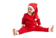 Little santa girl