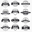 Premium high Quality sales free Labels with retro design Premium high Quality sales free Labels with retro design