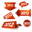 Vector 2012 Labels, stickers, pointers, tags Vector 2012 Labels, stickers, pointers, tags