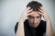 Foto: tired man poertait tired man poertait