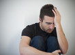young man depression