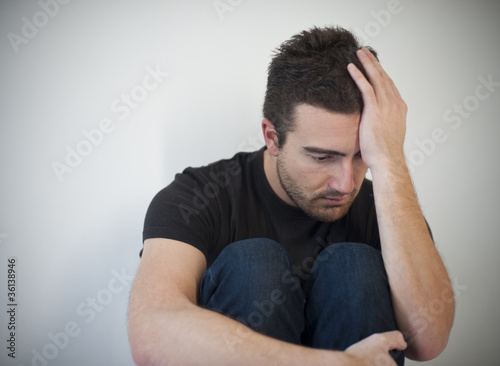 Photo: young man depression young man depression
