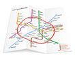 Metro map icon. Vector illustration. Metro map icon. Vector illustration.