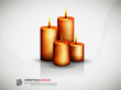 Peaceful Candles | Christmas Composition Peaceful Candles | Christmas Composition