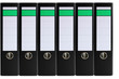 6 Aktenordner mit Textfreiraum