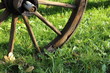 Photo: Altes Wagenrad Altes Wagenrad