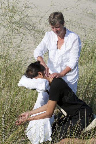 Photo: Chair massage Chair massage
